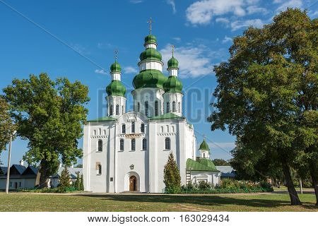 Yeletskyi Dormition Monastery. Chernihiv, Chernihivska oblast Ukraine.