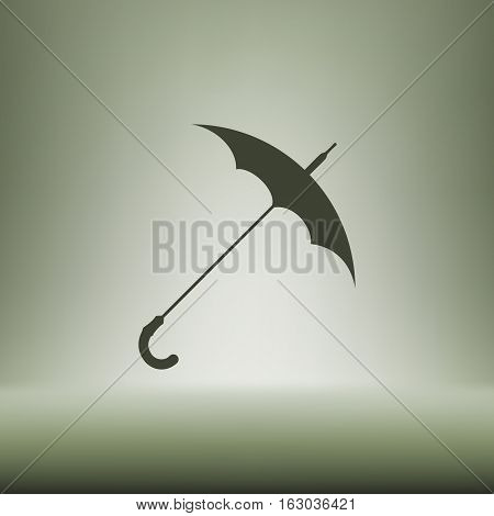 Umbrella Symbol Vector Icon
