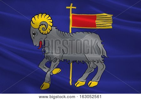 Flag of Gotland is a province county municipality and diocese of Sweden.