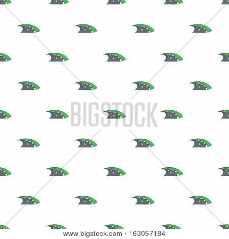Speedway pattern. Cartoon illustration of speedway vector pattern for web