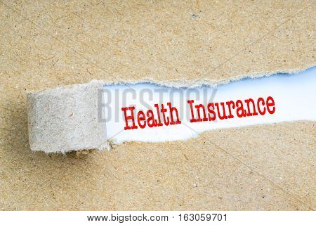 Insurance With Red Text.