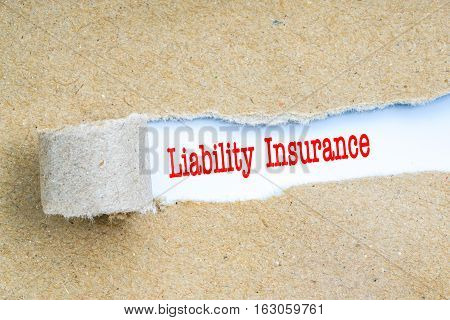 Insurance With Red Text.