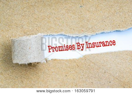 Insurance With Red Text.
