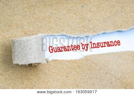 Insurance With Red Text.