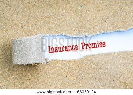 Insurance With Red Text.