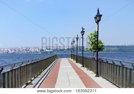 Lake Küçükçekmece (Turkish: Küçükçekmece Gölü) is a lagoon located between the Küçükçekmece Esenyurt and Avcılar districts of the European portion of Istanbul Province northwestern Turkey.