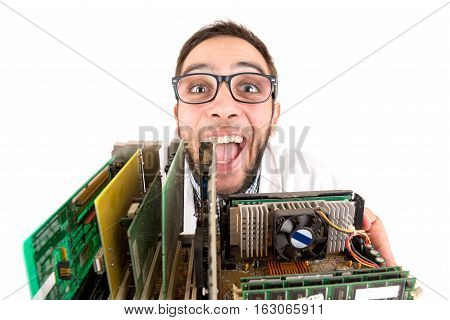 Nerd Posing