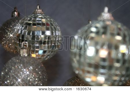Natale Capodanno Glitterballs sfera a specchi