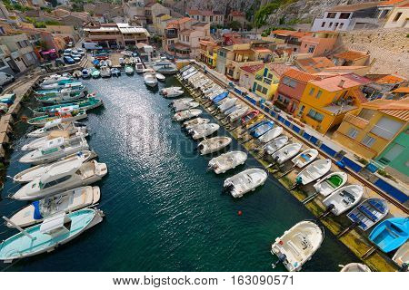 Le Vallon Des Auffes In A Summer Day
