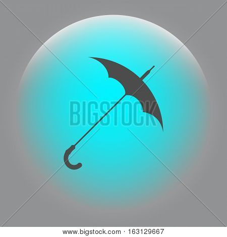 Umbrella Symbol Vector Icon