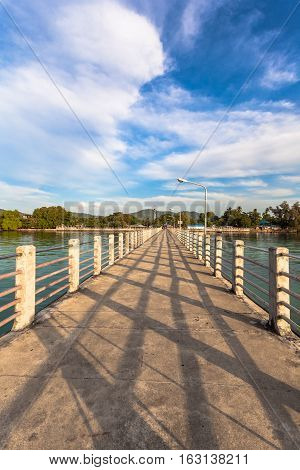 Shadow Of Rawai Pier
