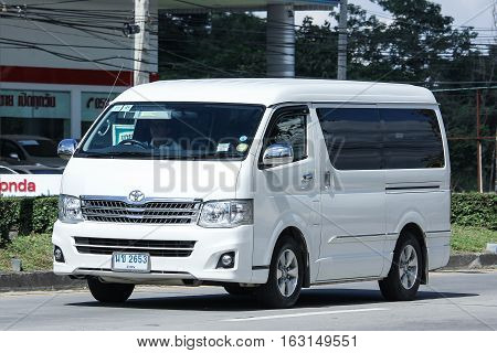 Private Toyota Ventury Van.