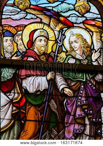 Stained Glass - Saint Livinus
