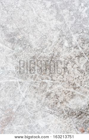 Ice rink background after a skating contest