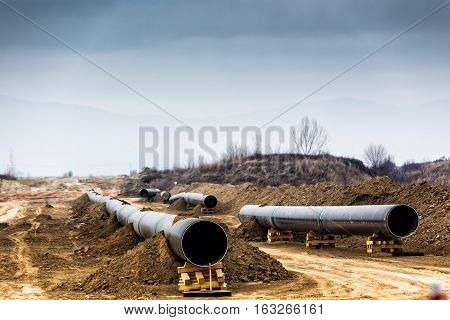 Construction Of Gas Pipeline Trans Adriatic Pipeline - Tap