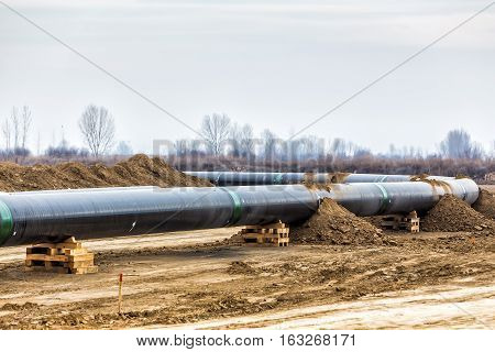 Construction Of Gas Pipeline Trans Adriatic Pipeline - Tap