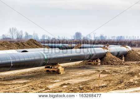 Construction Of Gas Pipeline Trans Adriatic Pipeline - Tap