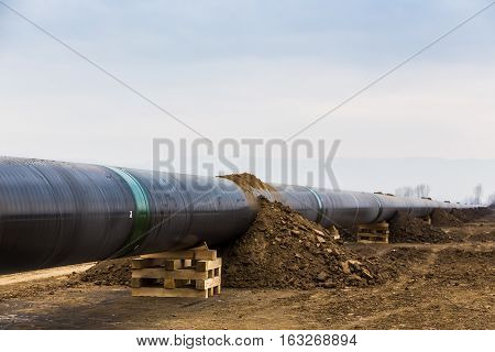 Construction Of Gas Pipeline Trans Adriatic Pipeline - Tap