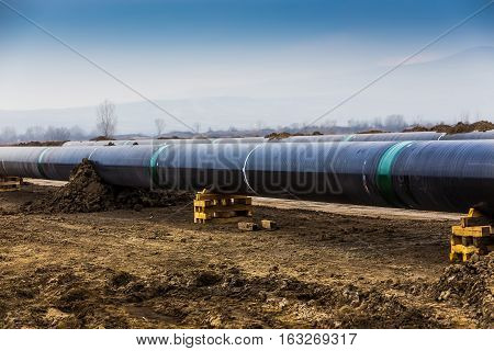 Construction Of Gas Pipeline Trans Adriatic Pipeline - Tap