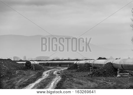 Construction Of Gas Pipeline Trans Adriatic Pipeline - Tap