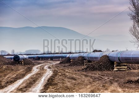 Construction Of Gas Pipeline Trans Adriatic Pipeline - Tap
