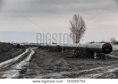 Construction Of Gas Pipeline Trans Adriatic Pipeline - Tap
