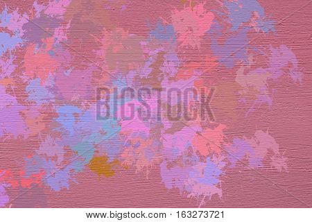 Vivid  painting closeup texture background with  different  vibrant colorful creative patterns