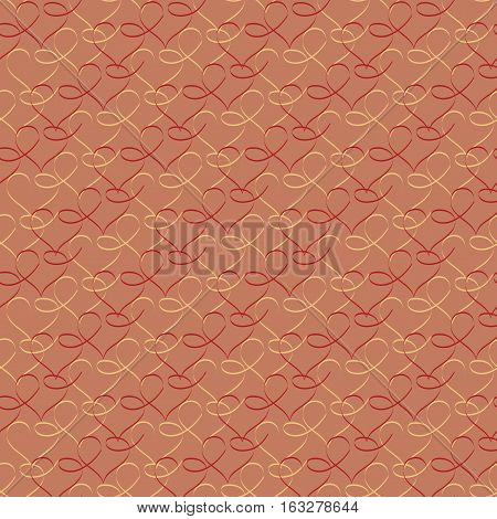Heart seamless pattern. Fashion graphic background design. Abstract texture. Colorful template for prints textiles wrapping wallpaper website etc. Vactor illustration