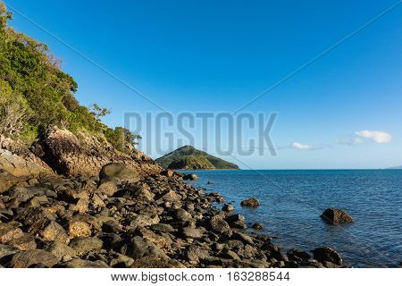 South Molle Island, part of the Whitsunday Islands, is a resort island in the Whitsunday section of the Great Barrier Reef Marine Park in Australia