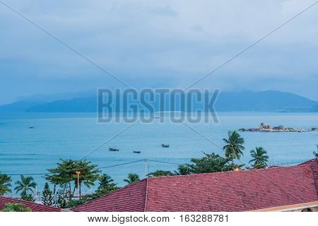 Fishing Boats In Marina At Nha Trang