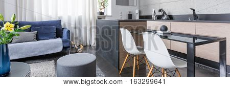 Studio Apartment With Kitchenette