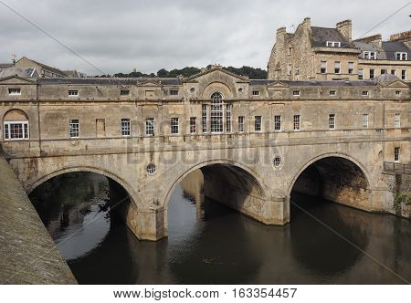 Pulteney Bridge In Bath