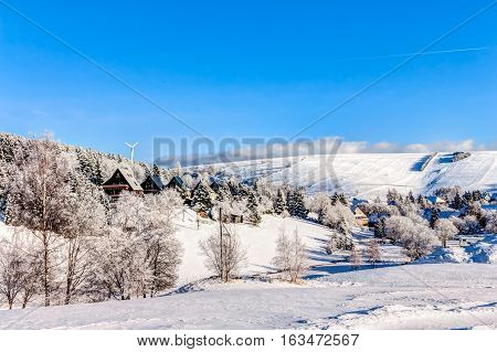 Landscape In Wintertime
