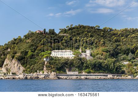 Coastline Between Portofino And Santa Margherita Ligure