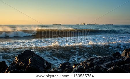 Sea Wave, Black Sea, Poti, Georgian Coast