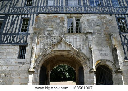 Sahurs France - june 22 2016 : the Marbeuf manor