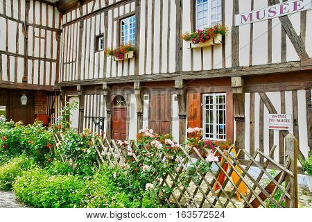 Neufchatel en Bray France - june 23 2016 : the Mathon Durand museum