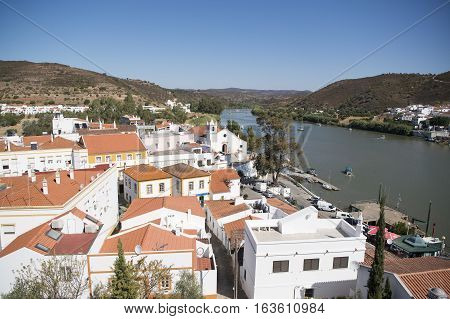 Europe Portugal Algarve Alcoutim Rio Guadiana