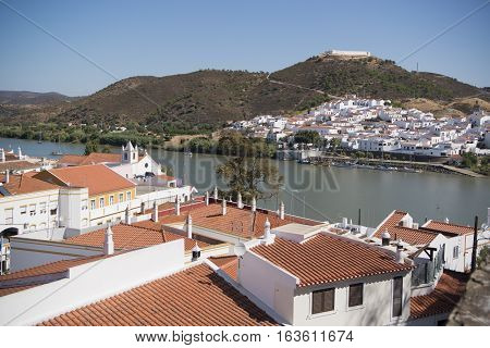 Europe Portugal Algarve Alcoutim Rio Guadiana