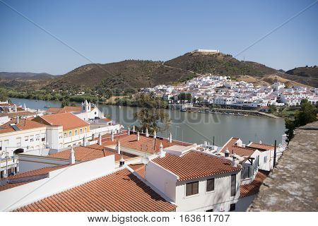Europe Portugal Algarve Alcoutim Rio Guadiana