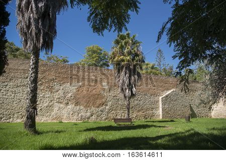 Europe Portugal Algarve Faro City Wall
