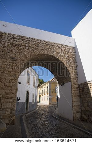 Europe Portugal Algarve Faro Arco Da Repouso