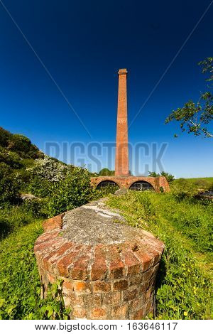 Derelict Cemaes Brickworks, Anglesey