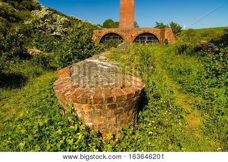 Derelict Cemaes Brickworks, Anglesey