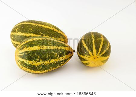 Indian Yellow Pumpkin also called Malabar Cucumber