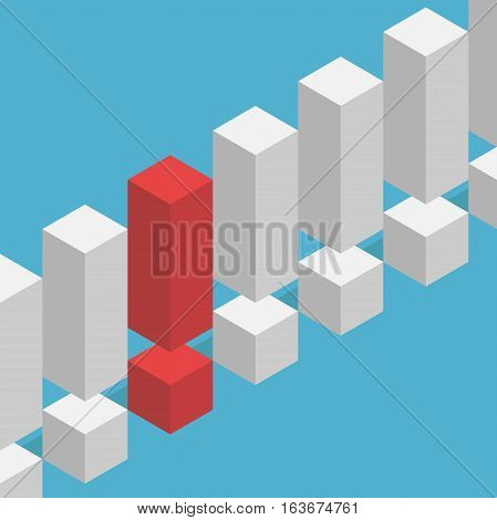 Unique Red Exclamation Mark