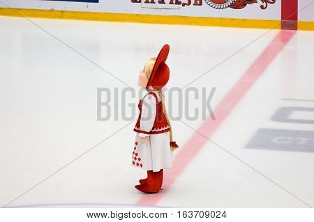 Mascot Of Vityaz Team Lubava
