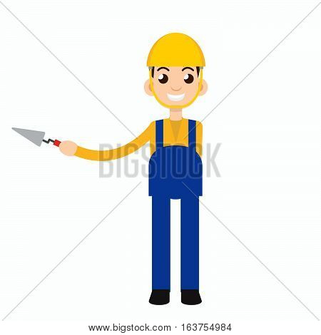 Stonemason, Masonry Character Icon