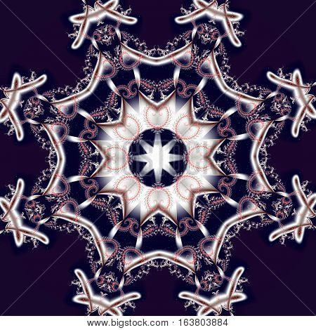 Fabulous fractal background with circle ornament. You can use it for invitations notebook covers phone case postcards cards ceramics carpets and so on. Artwork for creative design and art.