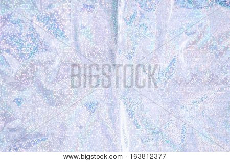 A Glitter lights silver abstract christmas background.